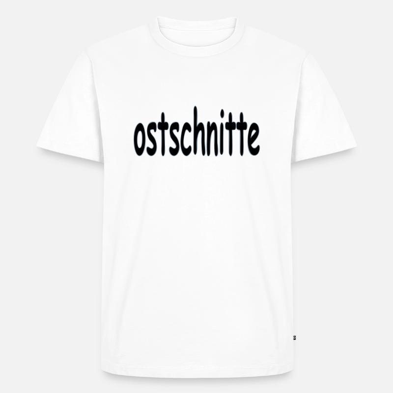 ostschnitte - T-shirt Premium bio Homme - blanc