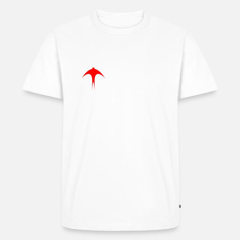 LOGO weißer Text - Männer Premium Bio T-Shirt - undefined