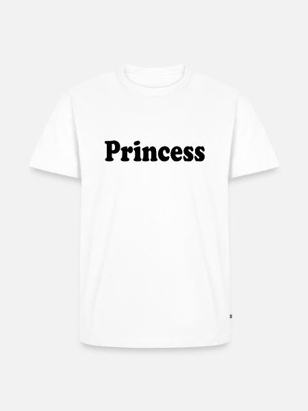 Princess - Men's Premium Organic T-Shirt - white