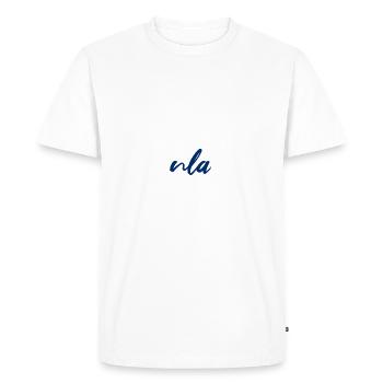 Finlande Idée Cadeau Drapeau Finlandais Drôle - T-shirt Premium bio Homme - blanc - Devant - Nico (187cm)