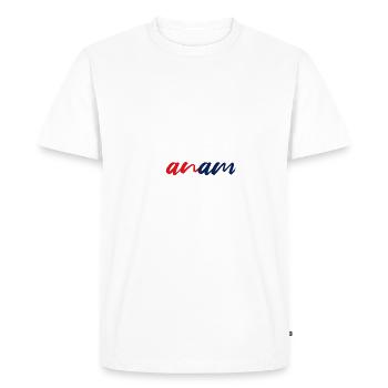 Panama Idée Cadeau Drôle Dicton Thérapie Humour - T-shirt Premium bio Homme - blanc - Devant - Nico (187cm)