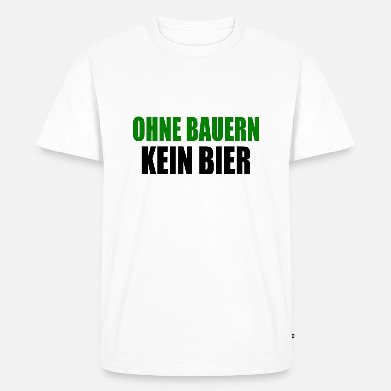 text5040 - Männer Premium Bio T-Shirt - Weiß
