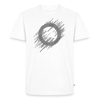 ray Cercle - T-shirt Premium bio Homme - blanc - Devant - Nico (187cm)