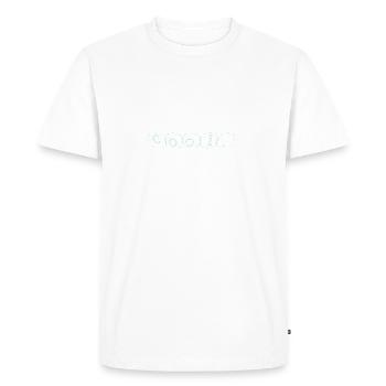 Cool - T-shirt Premium bio Homme - blanc - Devant - Nico (187cm)