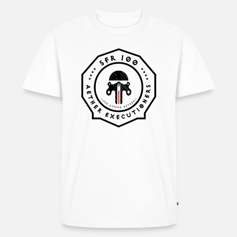 100th SFR: Aether Executioners - Men's Premium Organic T-Shirt - white