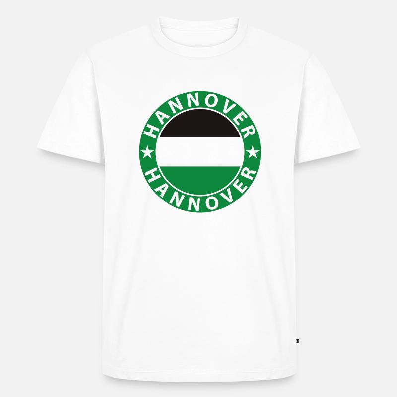 Hannover - Männer Premium Bio T-Shirt - Weiß