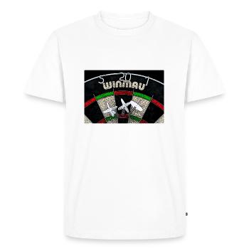 veni vidi 180 - T-shirt Premium bio Homme - blanc - Devant - Nico (187cm)