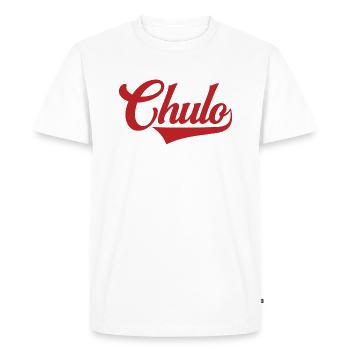 Chulo Cool Cute Men Boys Mexicain Latino Espagnol - T-shirt Premium bio Homme - blanc - Devant - Nico (187cm)