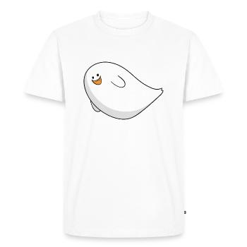 spirit - Men's Premium Organic T-Shirt - white - Front - Nico (187cm)