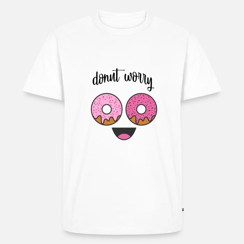 lustige Sprüche - Männer Premium Bio T-Shirt - Weiß