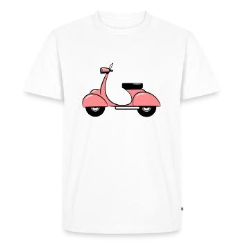 Motor - Men's Premium Organic T-Shirt - white - Front - Nico (187cm)