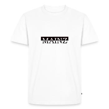 Mayence - T-shirt Premium bio Homme - blanc - Devant - Nico (187cm)