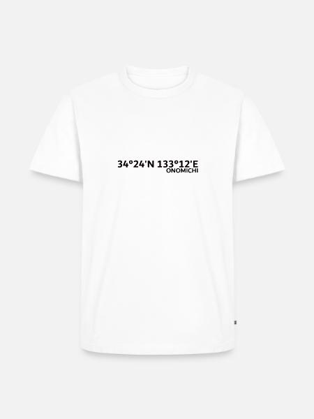 Onomichi Coordinates - Men's Premium Organic T-Shirt - white