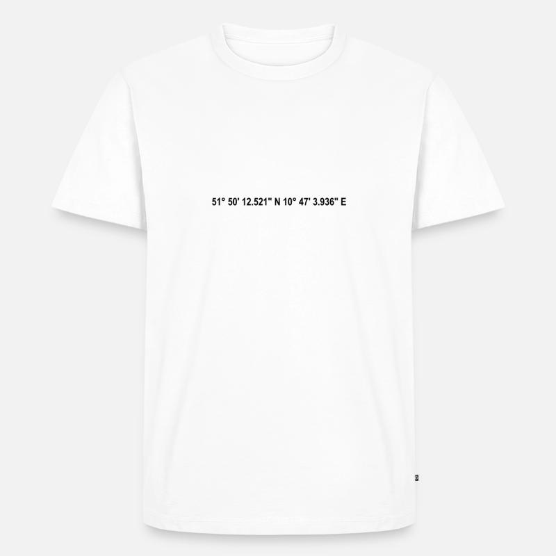 Wernigerode coordinates - Men's Premium Organic T-Shirt - white