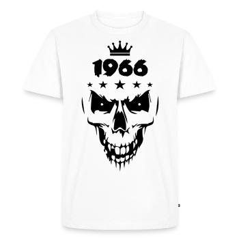 Crâne (1966) - T-shirt Premium bio Homme - blanc - Devant - Nico (187cm)