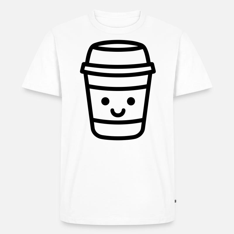 Mug de café - T-shirt Premium bio Homme - blanc