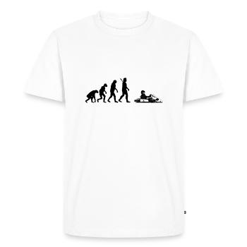 Evolution Karting - Go Kart - Race Kart - Kart - Men's Premium Organic T-Shirt - white - Front - Nico (187cm)