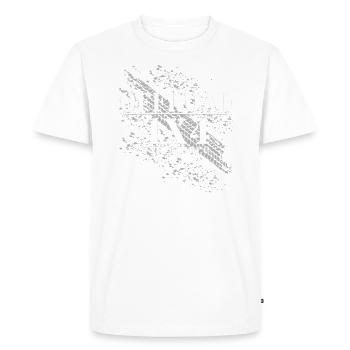 Offroad 4X4 experience - Men's Premium Organic T-Shirt - white - Front - Nico (187cm)
