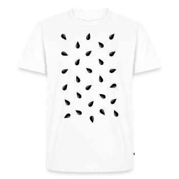 Melon Costume Watermelon Seeds Fruit Fruit Fruit - Men's Premium Organic T-Shirt - white - Front - Nico (187cm)