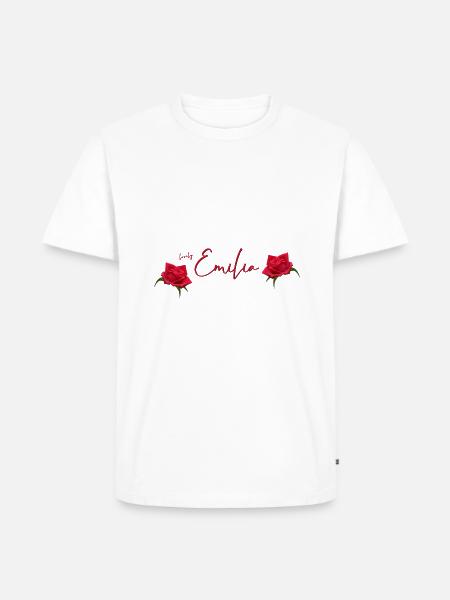 Emilia Birthday Emilia - Men's Premium Organic T-Shirt - white