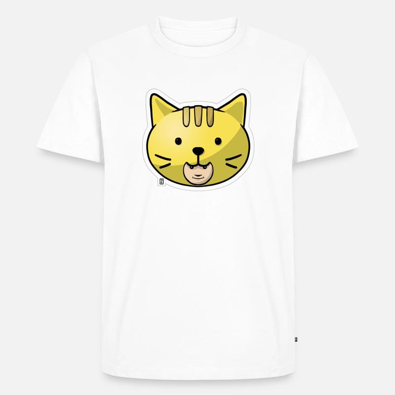 Chachamaru-Zo - Männer Premium Bio T-Shirt - Weiß