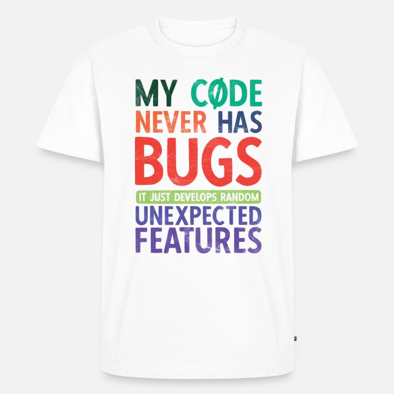 Software Ingenieur Informatiker Programmierer - Männer Premium Bio T-Shirt - Weiß