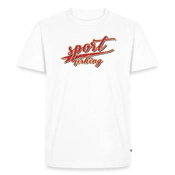 pêche sportive poisson pêche appât poisson tasse - T-shirt Premium bio Homme - blanc - Devant - Nico (187cm)
