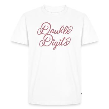 Cadeau de 10e anniversaire, 10 ans, pour garçons et filles - T-shirt Premium bio Homme - blanc - Devant - Nico (187cm)
