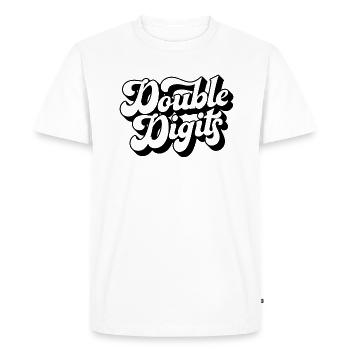 Cadeau de 10e anniversaire, 10 ans, pour garçons et filles - T-shirt Premium bio Homme - blanc - Devant - Nico (187cm)