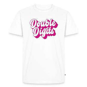 Cadeau de 10e anniversaire, 10 ans, pour garçons et filles - T-shirt Premium bio Homme - blanc - Devant - Nico (187cm)