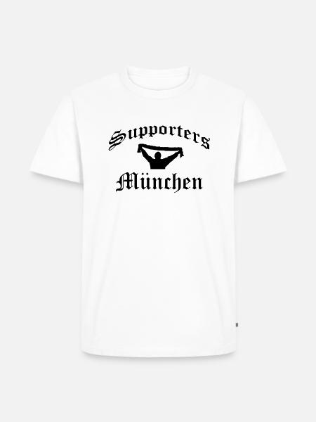 supporters_muenchen_02 - Männer Premium Bio T-Shirt - Weiß