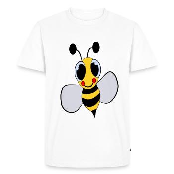 Flotte géante - T-shirt Premium bio Homme - blanc - Devant - Nico (187cm)