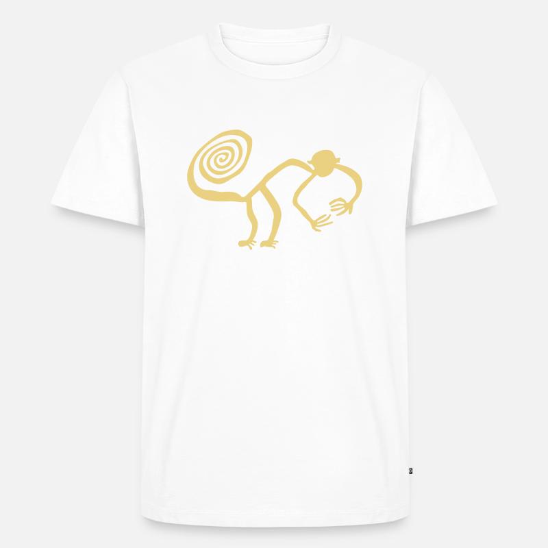 Nazca Monkey - T-shirt Premium bio Homme - undefined