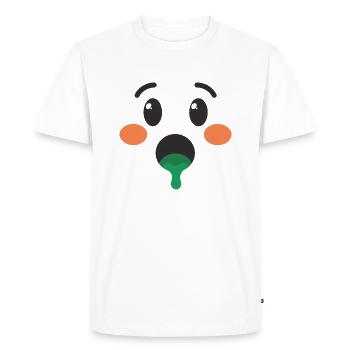 Emoticon Hand Costume Carnival Group Costume - Men's Premium Organic T-Shirt - white - Front - Nico (187cm)