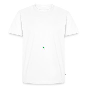C'est une honte à Arzgebirg - dit Erzgebirge - T-shirt Premium bio Homme - blanc - Devant - Nico (187cm)