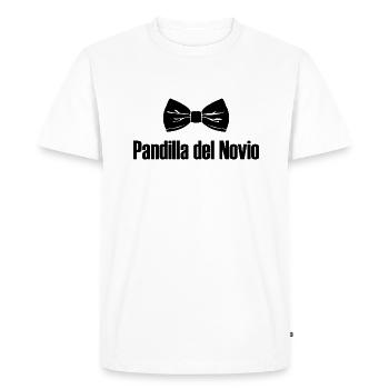 Pandilla del Novio Boyfriend Gang Groomsmen Gift - Men's Premium Organic T-Shirt - white - Front - Nico (187cm)