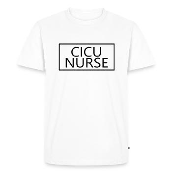 2023 Fier cadeau infirmier Hommes et femmes - T-shirt Premium bio Homme - blanc - Devant - Nico (187cm)