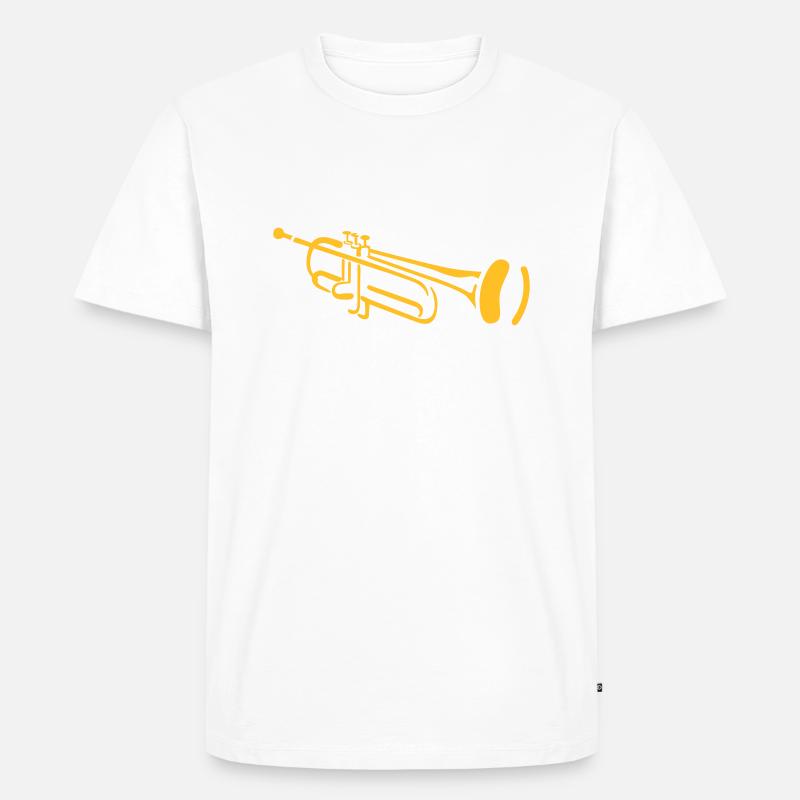 Trompete - Männer Premium Bio T-Shirt - undefined