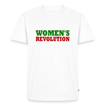 Womens revolution - T-shirt Premium bio Homme - blanc - Devant - Nico (187cm)