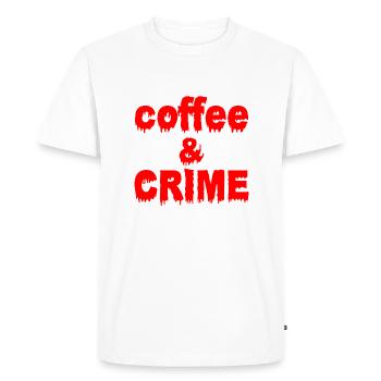 Forensic evidence - Kripo Polizei Forensics - Men's Premium Organic T-Shirt - white - Front - Nico (187cm)