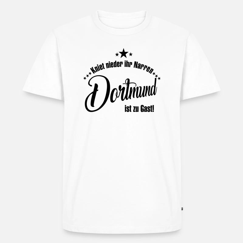 Dortmund - Männer Premium Bio T-Shirt - Weiß