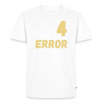 40 ans anniversaire Geek Informaticien - T-shirt Premium bio Homme - blanc - Devant - Nico (187cm)