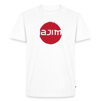 HAJIME - JUDO -JUDOKA - Men's Premium Organic T-Shirt - white - Front - Nico (187cm)