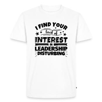 Guided tour fun gift - Men's Premium Organic T-Shirt - white - Front - Nico (187cm)