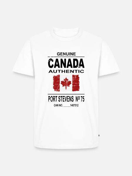 Kanada - Maple Leaf - Canada - Men's Premium Organic T-Shirt - white