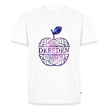 Dresde - T-shirt Premium bio Homme - blanc - Devant - Nico (187cm)