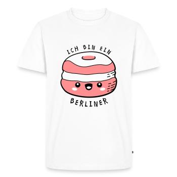 Citations - T-shirt Premium bio Homme - blanc - Devant - Nico (187cm)