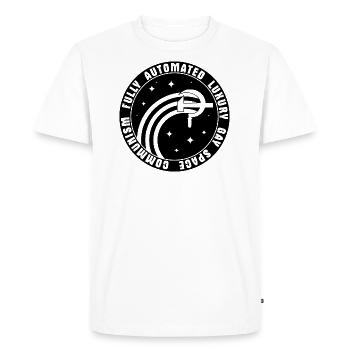 Communisme Espace Gay URSS Russie Cadeau - T-shirt Premium bio Homme - blanc - Devant - Nico (187cm)