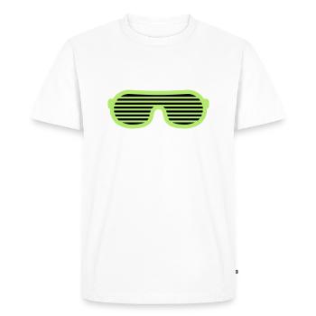 Party Glasses - T-shirt Premium bio Homme - blanc - Devant - Nico (187cm)