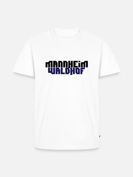 mannheim waldhof - Männer Premium Bio T-Shirt - Weiß